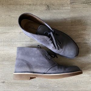 Clarks Desert Boot Men’s Navy Blue Suede